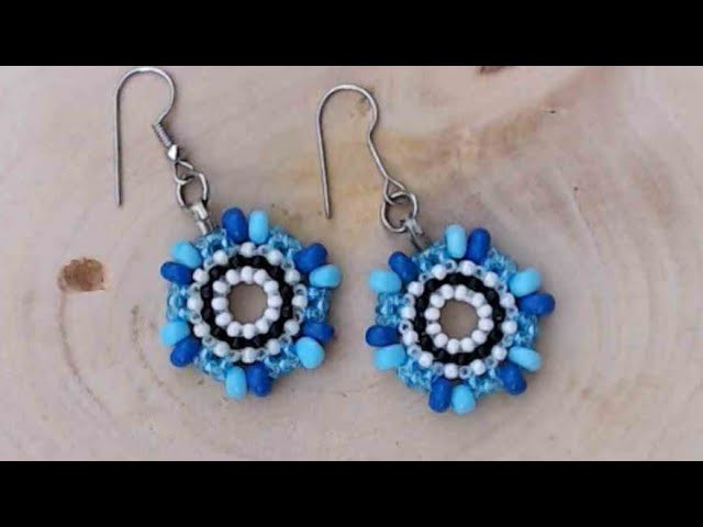 Perlen Ohrringe Beaded Earrings intermediate Tutorial