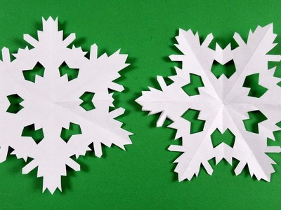 Schneeflocken basteln mit Papier fur Weihnachten? DIY Sterne Bastelideen - Deko Weihnachtsbasteln