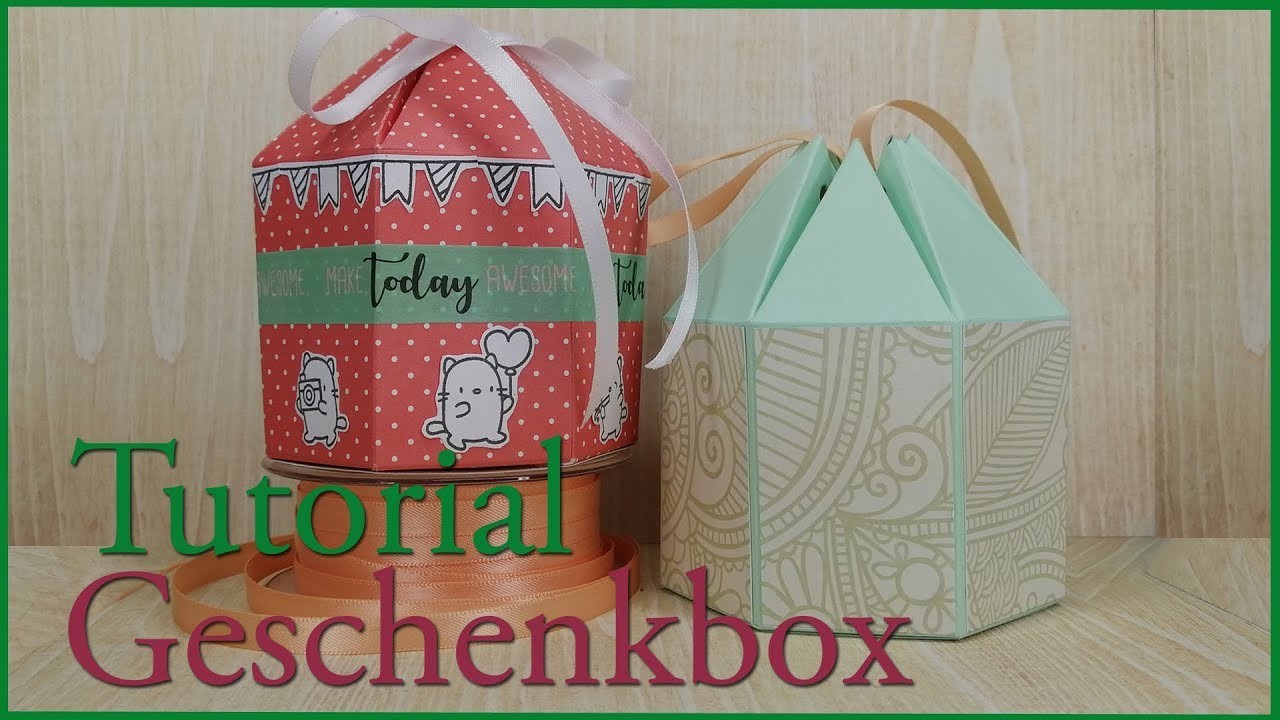 Tutorial: Geschenkbox.Giftbox basteln