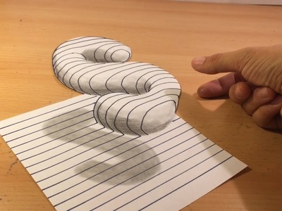 Zeichnen lernen 3D für Anfänger, leicht 08- Easy 3D Drawing Illusions #3DdrawJG