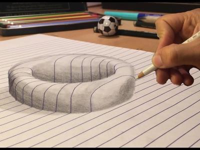 Zeichnen lernen 3D für Anfänger, leicht für Kinder -11- Easy 3D Drawing Illusions for kids
