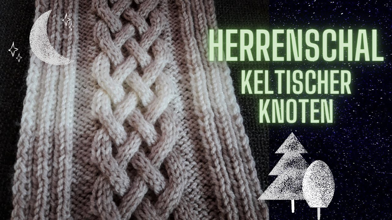 Herrenschal "Keltischer Knoten"