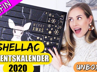 Jolifin Shellac ADVENTSKALENDER 2020 unboxing | Nails »Lalalunia«