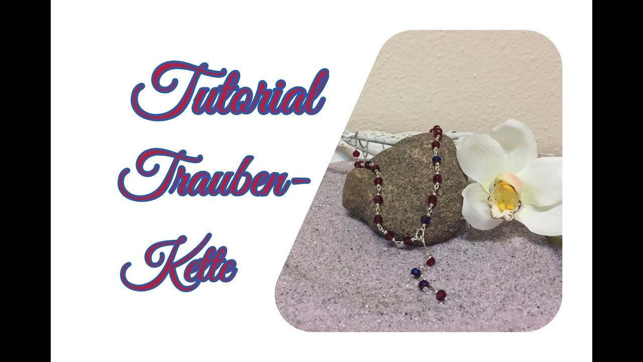 Tutorial Traubenkette ????⛓ Schmuckbasteln 9.20