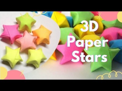 3D Paper Stars⭐????⭐
