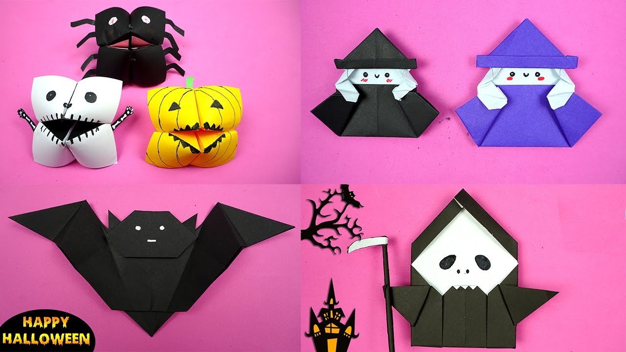 5 Halloween Deko-Ideen | Halloween Deko selber basteln | DIY Bastelideen