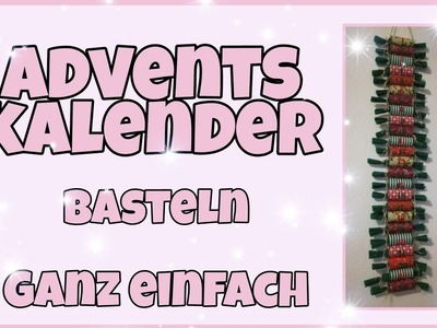 ???? Adventskalender aus leeren Toilettenpapier Rollen ???? basteln Tutorial. Anleitung