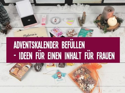 Adventskalender für Frauen -Ideen für die Füllung