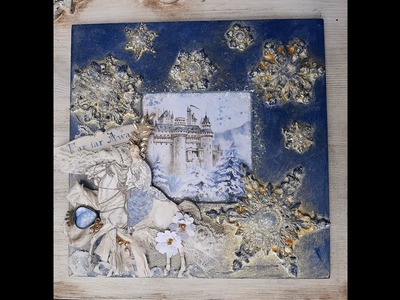 Anleitung MixedMedia "Once upon a time"