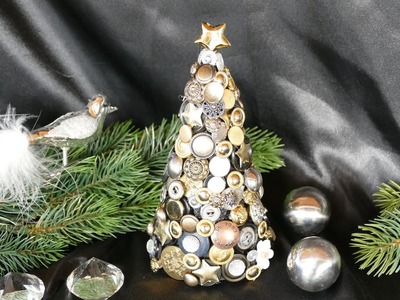 DIY Tannenbaum – Weihnachtsdeko – Christmas tree – árbol de Navidad – upcycling – einfach