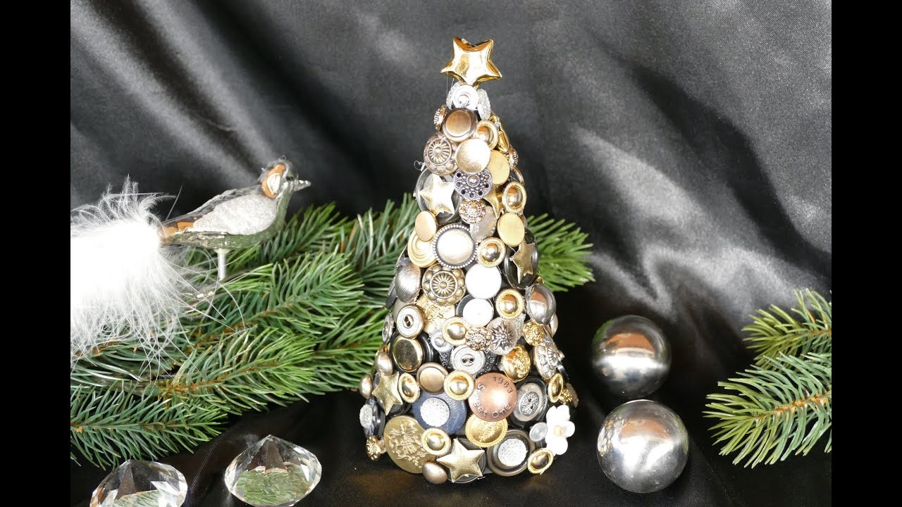 DIY Tannenbaum – Weihnachtsdeko – Christmas tree – árbol de Navidad – upcycling – einfach