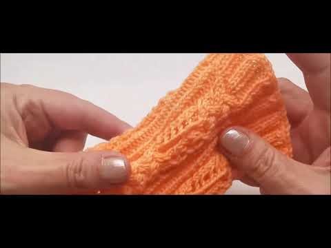 Stulpen stricken Keltischer Knoten "Hochstapler" 1von2