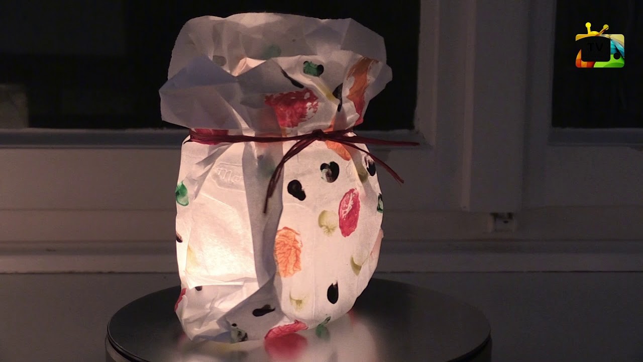 Wir basteln ein St. Martins-Windlicht