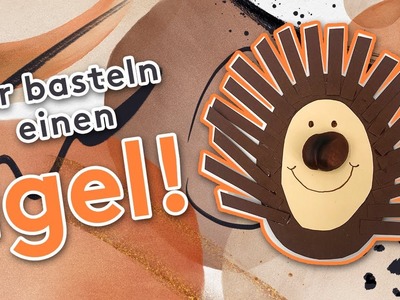 Wir basteln einen Igel ???? mit Kastanien ???? Malen und Zeichnen lernen für Kinder und Mal-Anfänger ????