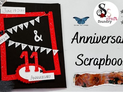 Anniversary scrapbook.How to make anniversary card at home. ????.anniversary card@Handmade card ideas