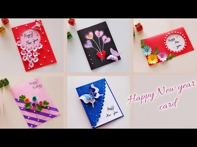 Beautiful Handmade Happy New Year 2021 card Idea. DIY greeting cards | ไอเดียทำการ์ดปีใหม่ 2021 ????????