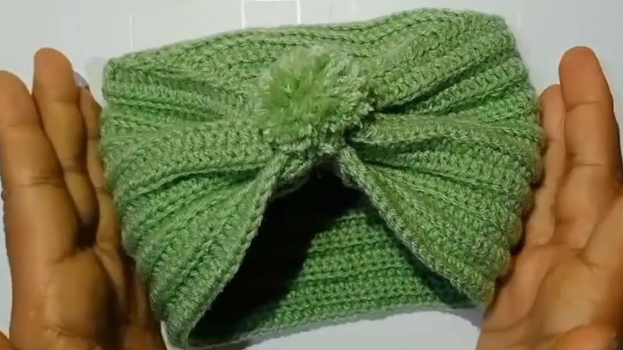 Crochet Baby Turban Hat