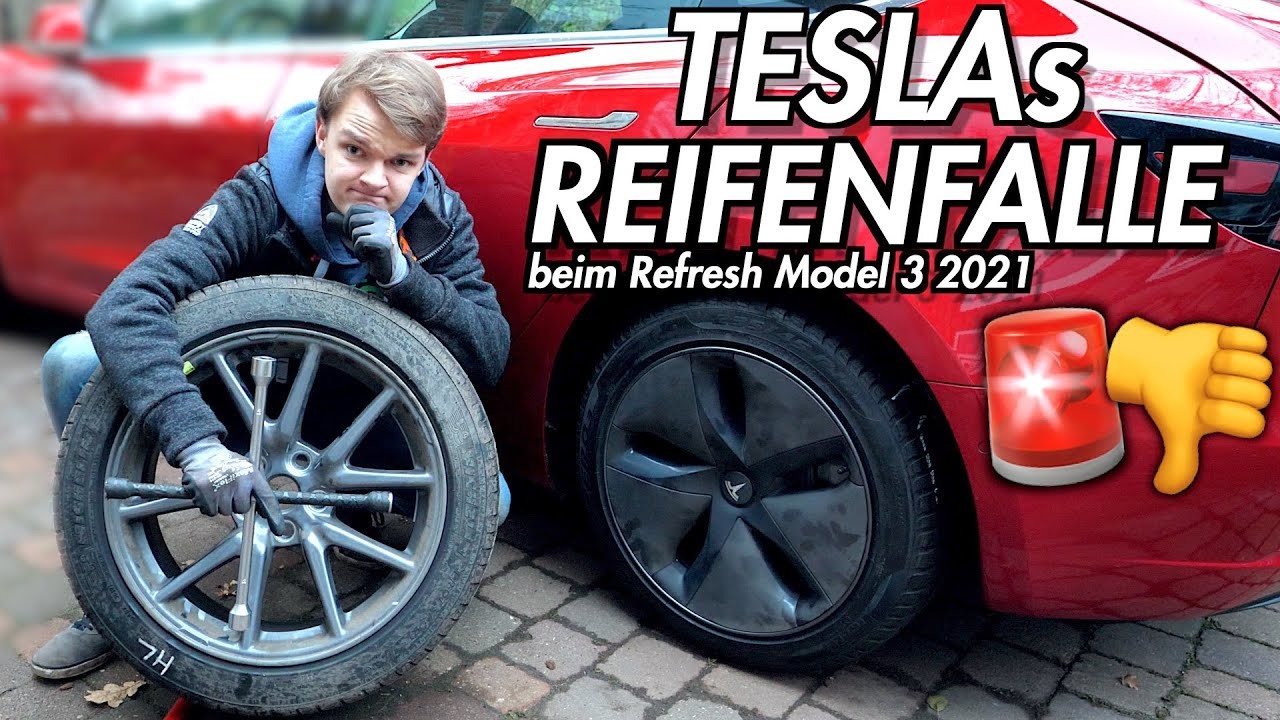 DIY Reifenwechsel und Teslas TEURE REIFENFALLE beim 2021 Model 3 Refresh | Tips, Tricks & More