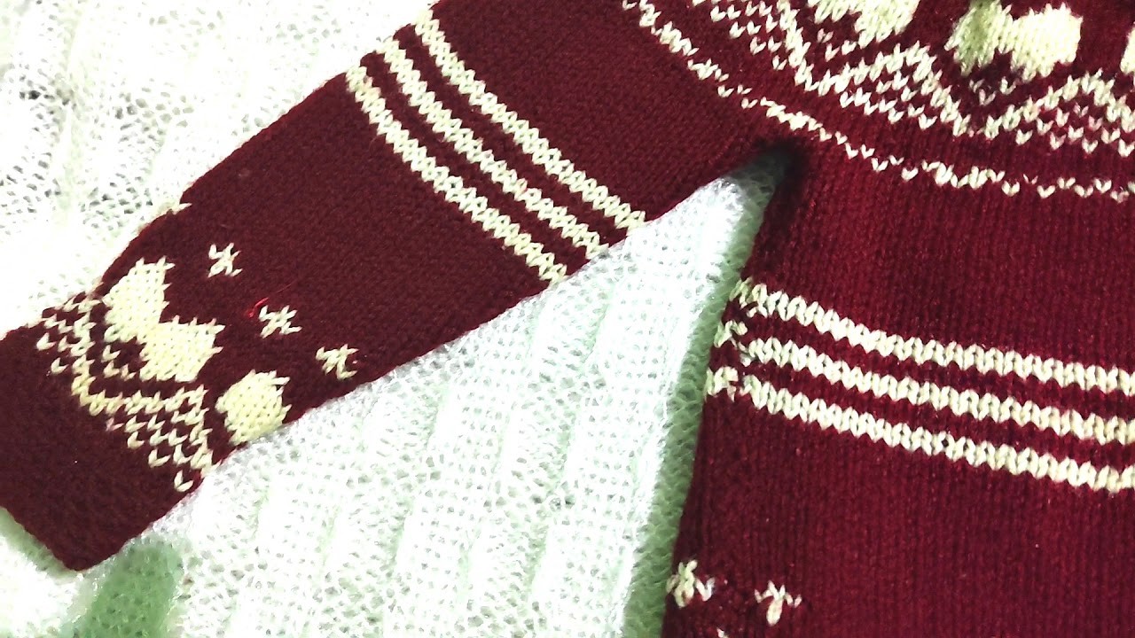 Easy knitting new and latest beautiful sweater with cap design.