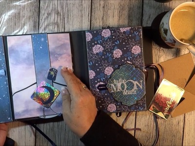 Scrapbook Fotoalbum ".  to the Moon and back"