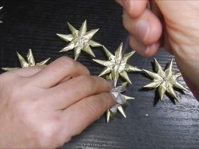 Sterne basteln im Advent