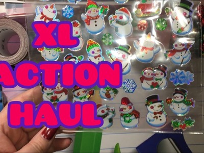 XL Action Haul ( Deutsch ) 27.11.2020 Sticker,Fensterbild UVM. Keine DIY Sets mehr !!!!