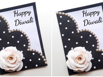 Beautiful Diwali Card Making • diwali card idea • diwali card making easy • diwali card handmade DIY