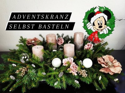 DIY Adventskranz Selbst basteln. selber machen  | Brina