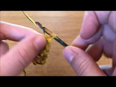 DIY Crochet: Fußschlingenanschlag Stäbchen
