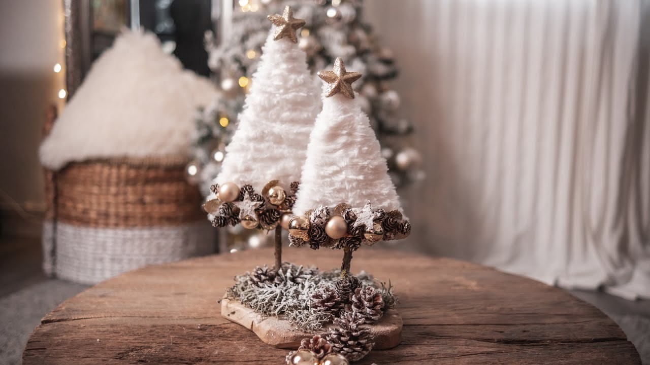 Einfache Weihnachtsdeko selber machen | Tannenbaum DIY