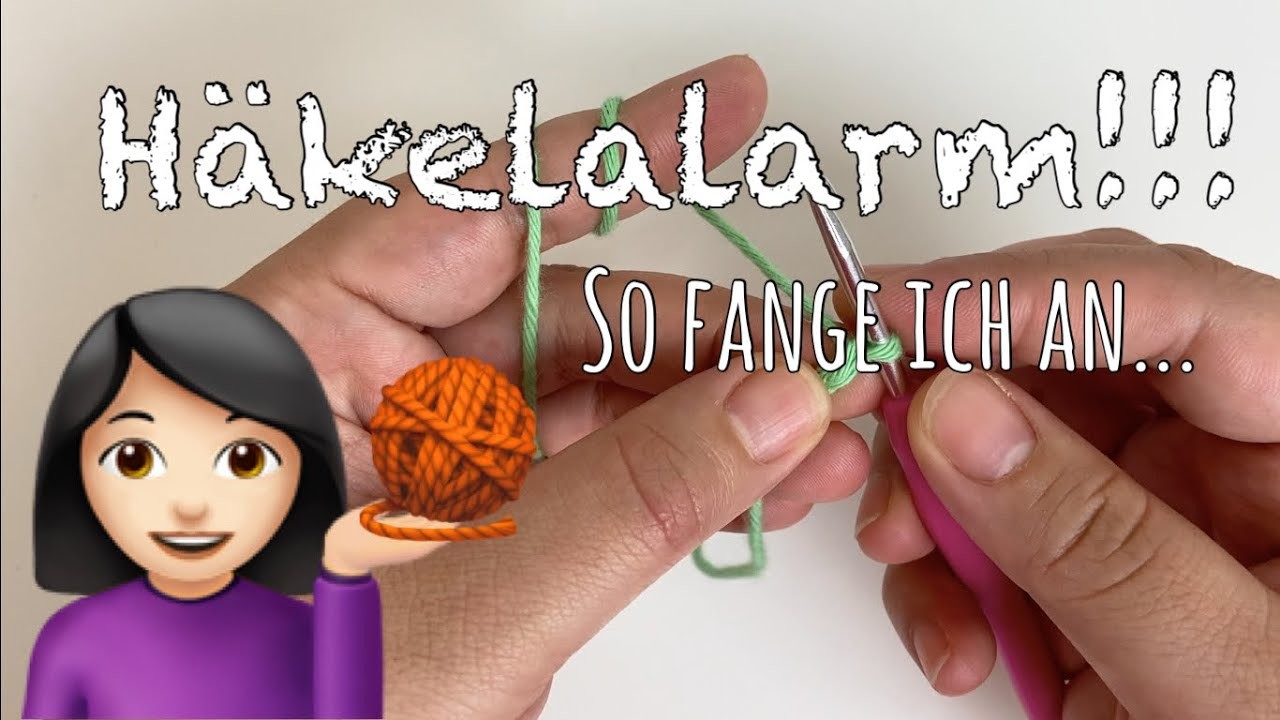 Häkeln. Wie fange ich an? ????