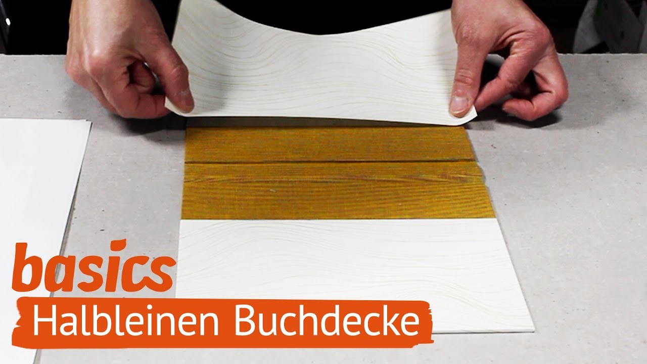 Halbleinen 2: Buchdecke beziehen | Ein Buch binden - Folge 7 | Basics | Heidi Leimt | bookbinding