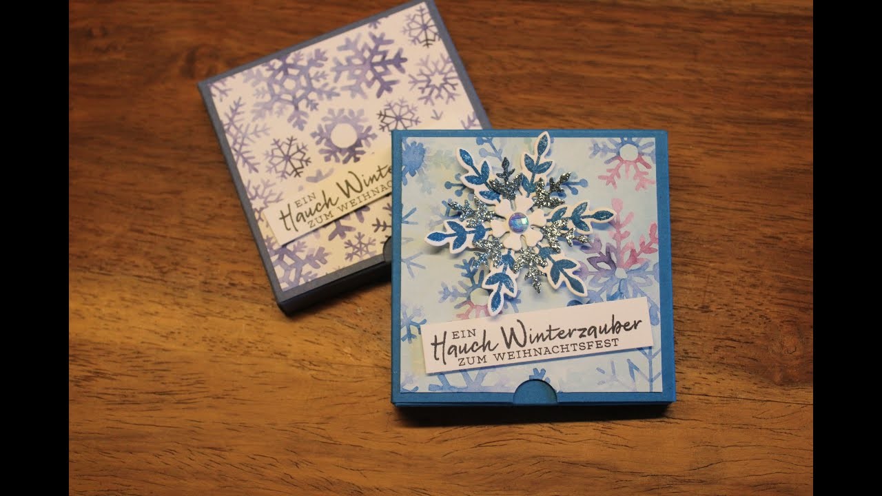 Kleine süße Box zu Weihnachten!! Mit Stampin`UP! Produkten