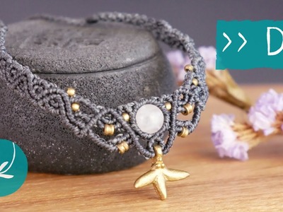 Makramee CHOKER Kette - ANLEITUNG