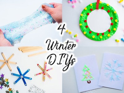 4 Winter DIYs mit Elmer's: Basteln mit Kindern für Weihnachten und im Winter - Schleim selber machen