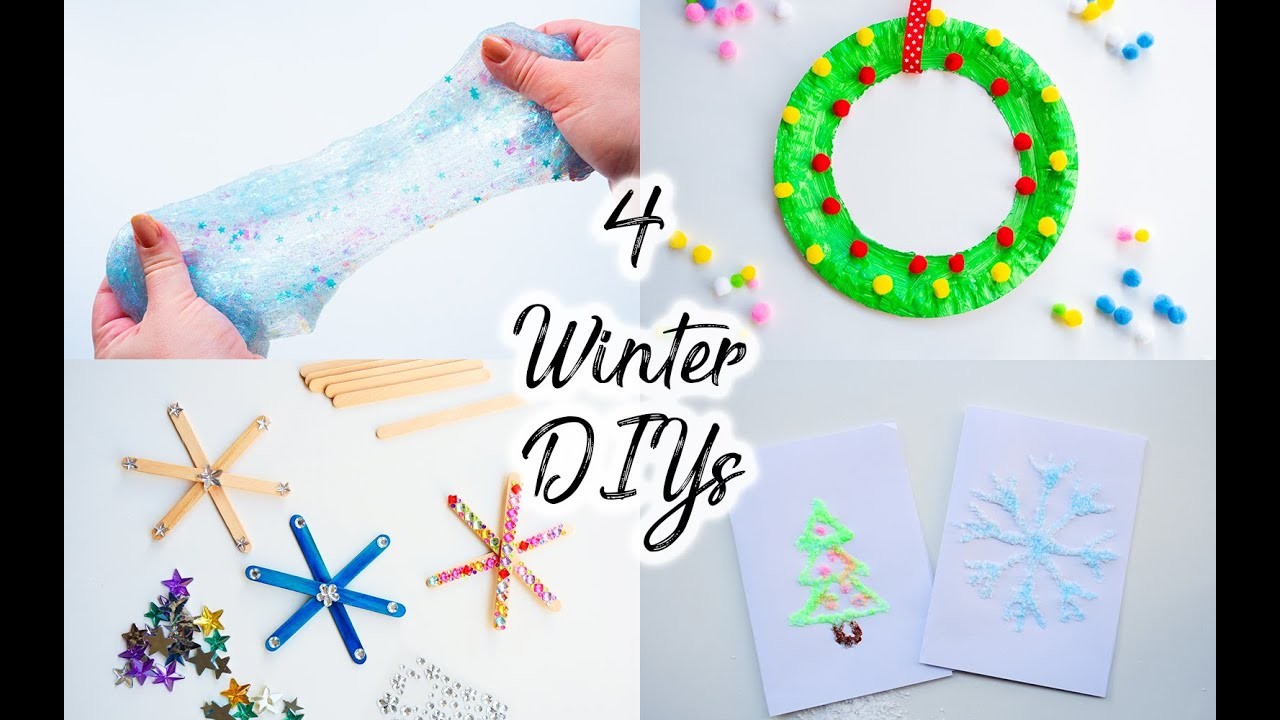 4 Winter DIYs mit Elmer's: Basteln mit Kindern für Weihnachten und im Winter - Schleim selber machen
