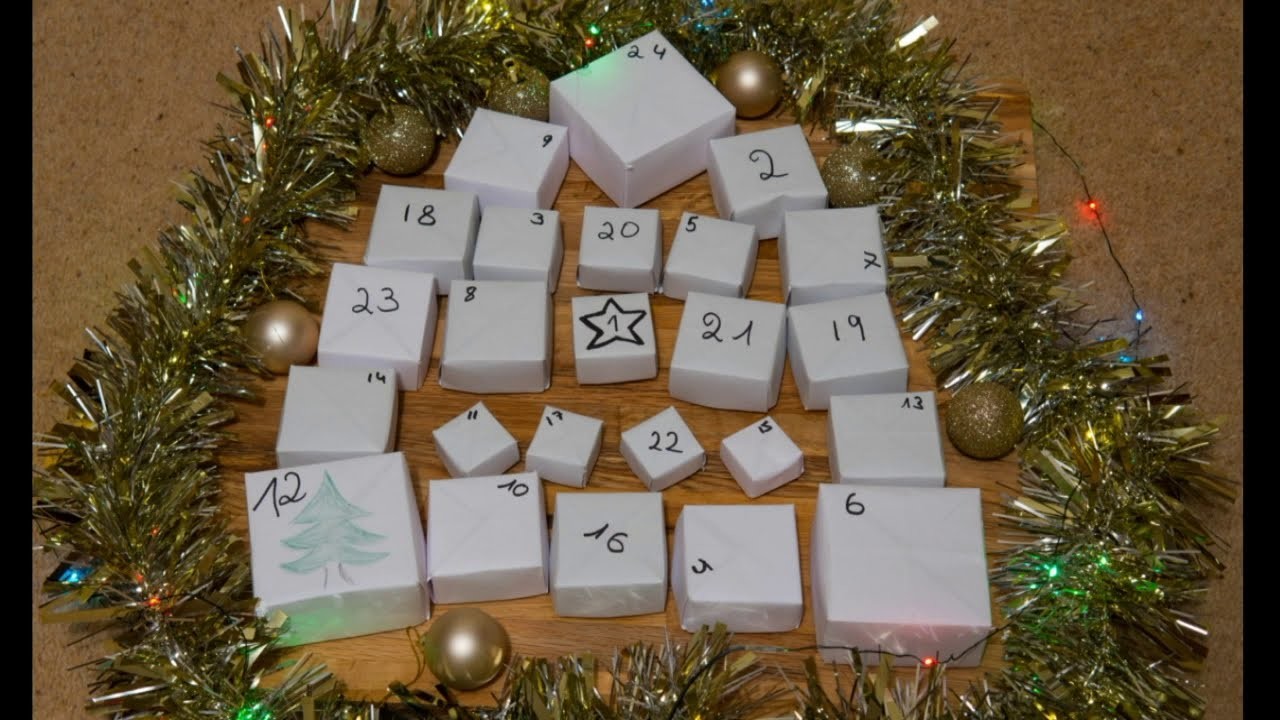 Adventskalender DIY selber basteln