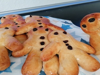 Das leckerste Weckmann Rezept. Dinkel - Weckmann