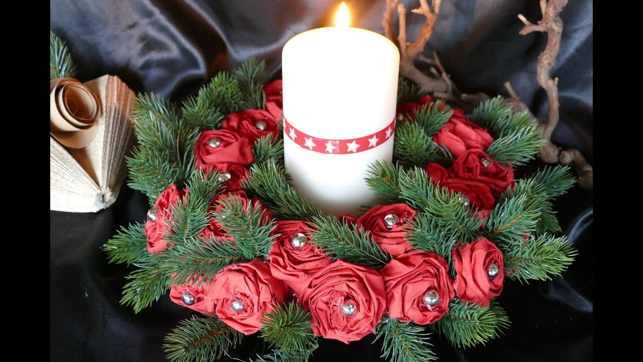 DIY Kranz basteln – Weihnachtsdeko – Adventsdeko – Christmas decoration – Tinker wreath