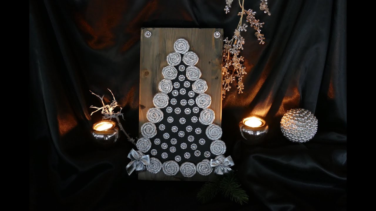 DIY Tannenbaum – Weihnachtsdeko – Christmas tree – árbol de Navida