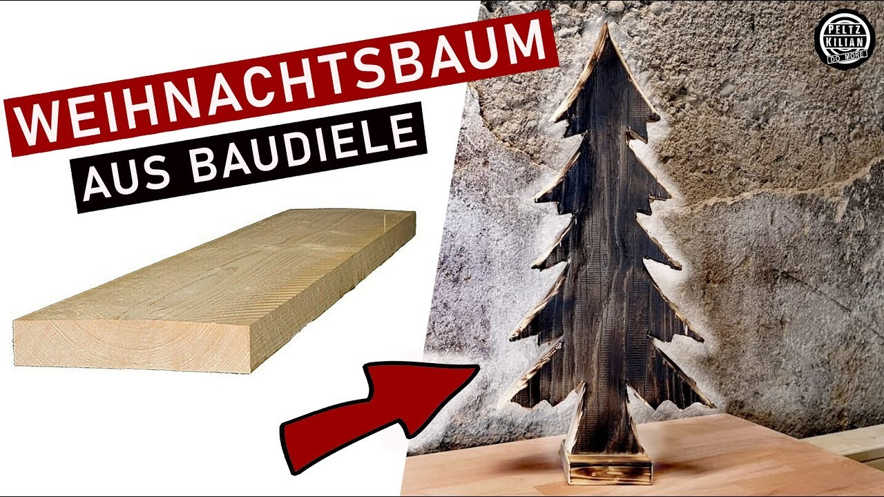 Ein WEIHNACHTSBAUM aus einer BAUDIELE ?? | DIY | Tannenbaum selber machen | Tutorial