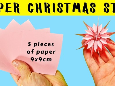 Origami für Weihnachten. Sterne basteln - Origami Sterne falten. Sterne basteln zu Weihnachten
