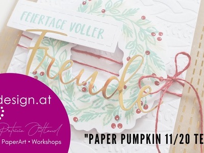 Paodesign.at | #PaperPumpkin Teil 1 | #Tutorial | #StampinUP