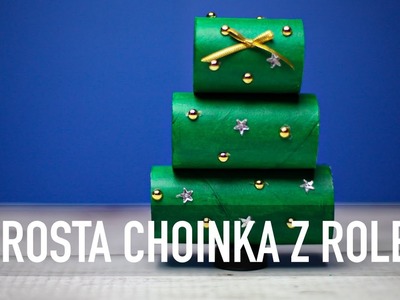 PROSTA CHOINKA Z ROLEK PO PAPIERZE!