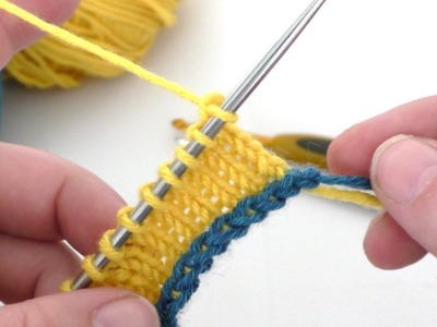 Provisorischer Maschenanschlag