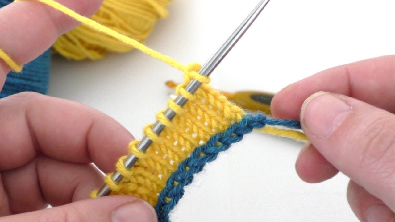 Provisorischer Maschenanschlag