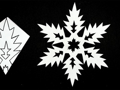 Schneeflocken basteln #3 - Weihnachtsdeko selber machen - Basteln mit papier - DIY Bastelideen