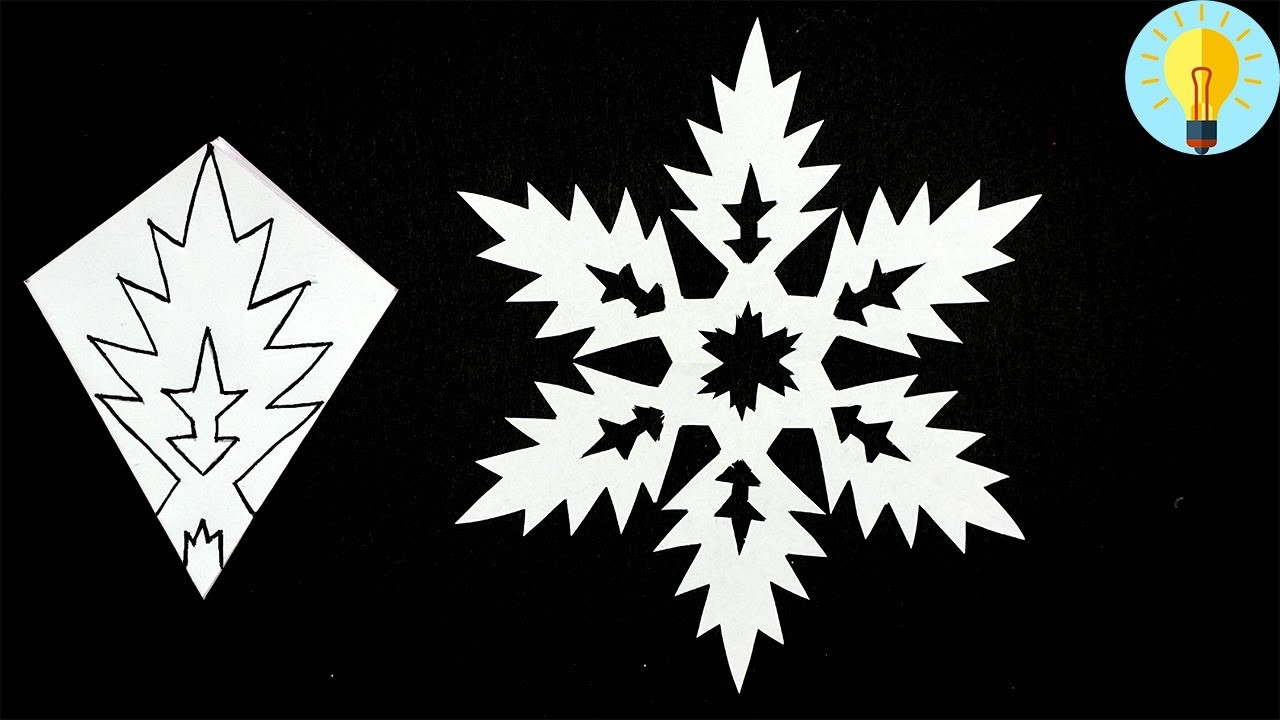 Schneeflocken basteln #3 - Weihnachtsdeko selber machen - Basteln mit papier - DIY Bastelideen