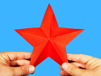 Sterne basteln zu Weihnachten: schöne Origami Sterne falten - DIY