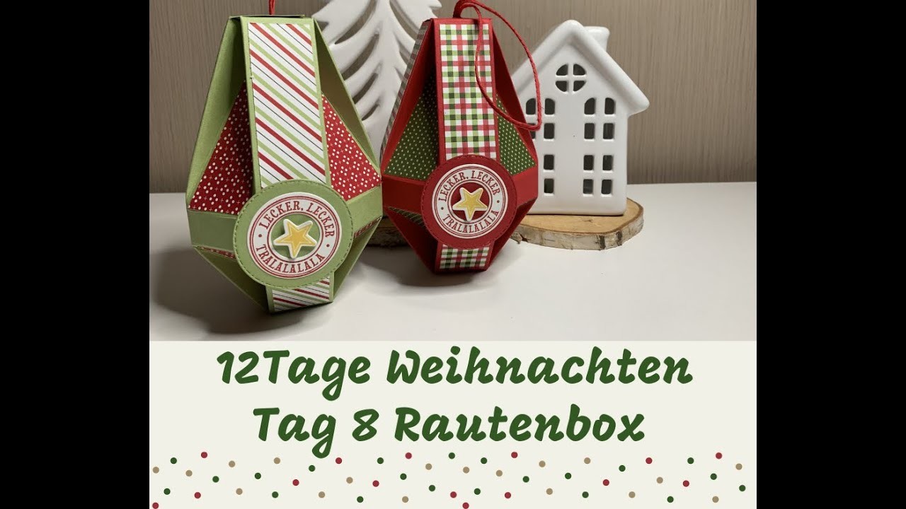 12 Tage Weihnachten, Tag 8 Rautenbox